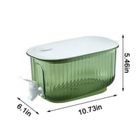 Vrijeme i TRU 4L Hladni čajnik sa slastim filtrom u hladnjaku, spremište za velike kapacitete za voćne