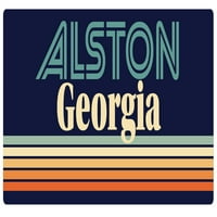 Alston Georgia Vinil naljepnica za naljepnicu Retro dizajn