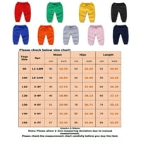 Leuncero Boys Kids Sport Jogger Pant Casual elastične pantalone za struku Meke čvrste boje dna boje