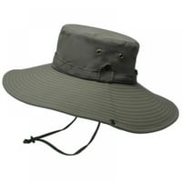 Sunčani šešir za muškarce, za zaštitu od sunca Široka dimnu kantu, vodootporan prozračan