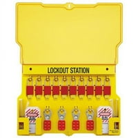 Master Lock Lockout stanica sa poklopcem, komplet 1483bp1106