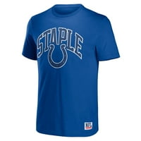 Muška NFL Staple Blue Indianapolis Colts Logo Logo Majica