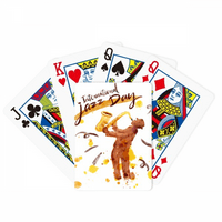 Music sa instrumentima Vodeni uzorak Poker igrati čarobnu karticu Fun Board Game