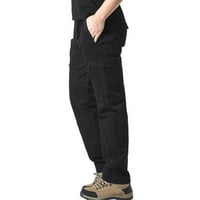 Sanbonepd muns modni casual multi džepne kopče sa zatvaračem muške teretne hlače na otvorenom hlače