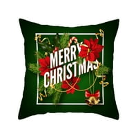 Vrijeme i trup jastuka pokriva božićni kauč na razvlačenje kućno dekor jastuk kauč za jastuk