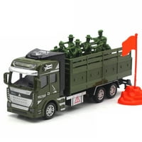 MyBeauty simulacija povlačenja povratnog vojnog kamiona ABS igračka automobila model Dječje kolekcije pokloni