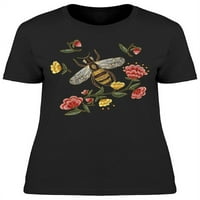 Pčele i cvijeće, majica bannera Žene -Image by Shutterstock, ženska XX-velika
