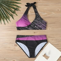 Theng bikini kupaći kostimi za kupaće ženske kupaći kostim modne kupaće kostime od plaže Bikini Sijamka crna l