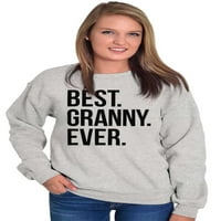 Najbolja relativna dukserica za košulje za znoj za ženske svjetove dolje, dan bake Granny majke