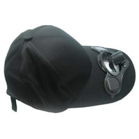 Tkanine hlađenje ventilatore za hlađenje HATS ohlađeno bejzbol šešir crne boje