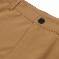 Labakihah teretni pantalone za muškarce Ležerne prilične ljetne multi džep muške hlače kombinezone pantalone