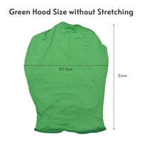 Dočio Gooler Green Chromakey Hood In Nevidljivi efekti Pozadina Chroma Keying Green za zeleni ekran