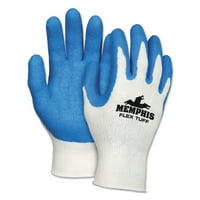 Sigurnosna fleu Tuff Radne rukavice, bijelo plavo, X-velika, mjerača, dozen -crw9680xl
