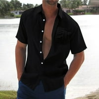 Jsaierl muške majice na plaži na plaži s kratkim rukavima dolje majice