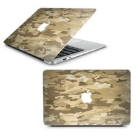 Kožni naljepnica za MacBook Air 13 smeđa pustinjska camouflaža Camoa