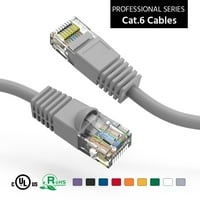 100ft CAT UTP Ethernet mrežom pokrenuta kablovska siva, pakovanje