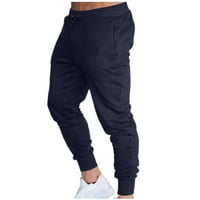 Badymincsl Muške hlače Prodaja Muškarci Ležerne prilike, čvrsti ugradbeni elastični džepovi za struk Fitness Sport hlače