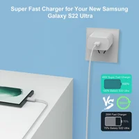 za Samsung Galaxy Z Fold, 45W USB-C Samsung Super Fast Charger Tip C punjač [45W PPS zidni punjač +