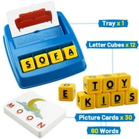 Igre za učenje za djecu - Igra odgovarajućih slova za djecu - Pravopisne učenje Flash kartice Pokloni,