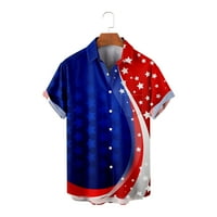 Dan nezavisnosti Sretni povremeni T majice T MUŠKE 3D PRINT T MAJICE Big i visoke majice za muškarce,