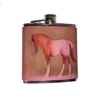 Kuzmark ružičasta kožna tikvica - Sorrel pokrivač Appaloosa konjsku umjetnost odbitka svaki