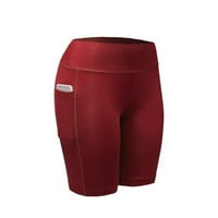 Zonghan Quick ženske kratke hlače Žene elastične kratke sa džepom Feminino casual fitness vježba hlače