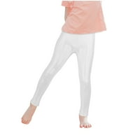 Ljetne pantalone za djecu Dječje djevojke Fitness Dance Hlače Solidne tajice Yoga sportske hlače