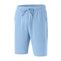 Ženske kratke hlače Čvrsto boje Casual Hotsas Pokretanje elastičnih struka Pokazane kratke hlače