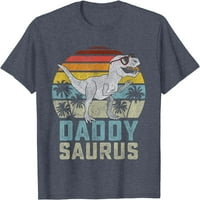 Daddywish stablo T Re dinosaur tata Želi Željeti Majicu Porodica koja odgovara majici