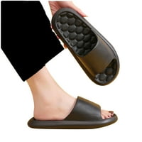 Qolati ženske debele jedinice Slide Sandals Neklizajući mekani udobni kupatilo slajdove sandale jastuk