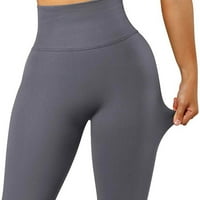 Mrat Yoga Hlače pune dužine Ležerne radne hlače Dame Vježbajte vuke za fitness Sportski trčanje joga atletske hlače Labave poslovne pantalone