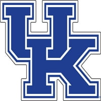 University of Kentucky Uk Logo naljepnica za naljepnicu [plava bijela - 12 ]