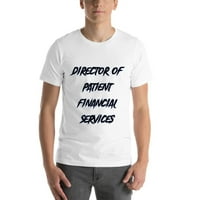 Direktor pacijentovih financijskih usluga Slesher Style Short pamučna majica kratkih rukava po nedefiniranim