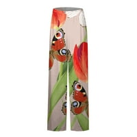 Hot ponude za nove izletike Himeway Moderne hlače sa širokoj nozi Modne palazzone hlače Ženska print
