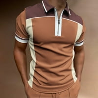 Akiigool muške polo majice kratkih rukava za muškarce za muškarce Redovni golf polo