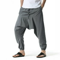 B91XZ znoje za hlače za muškarce nove muške japanske labave leteće hlače velike modne ležerne sportske