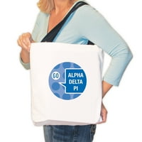 Alfa delta pi platnena torba - go alfa delta pi