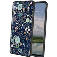 Poppies-Folio Telefon za telefon za Samsung Galaxy S10 + Plus za žene Muška Pokloni, Mekani silikonski