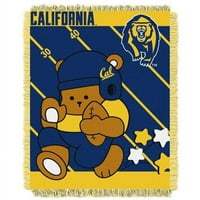 NCAA California Golden Medvedi Fullback tkani jacquard baby bacaj pokrivač - u