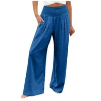 Kayannuo casual pantalone za žene čišćenje Ženske hlače Jesen Ženski povremeni tanki visoki elastični