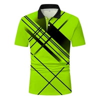 Muška ljetna sportska odjeća Lapak kratka rukava majica casual golf prozračne udobne vrhove zelenog