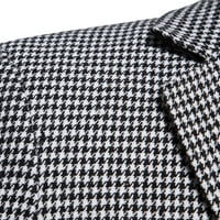 Zodggu Blazers Coderoy Jacket odijelo za muškarce s dugim rukavima Tuxedo Slim Fit Solid Sports Poslovni