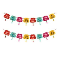 Novogodišnja dekoracija trgovina Početna Dekoracije Kineski stil Godina zečjeg Stroemer Baner Holiday Banner Spring Festival 6