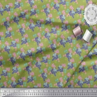Soimoi pamučna kambrička tkaninska tkanina cvjetna umjetnička ispisa šiva šibice tkanina