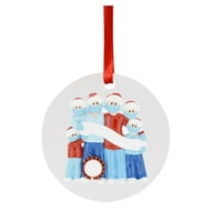 Ornamenti za božićne ukrase Solacol Personalizirani kućni ukrasi Božićne odmore za odmor