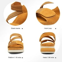 Sandale platforme za žene elastične kaiševe kuka-petlje Ležerne prilike Comfort Comfort Ljetne cipele