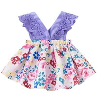 Dječja djevojka suknja Baby Girl Haljina Djevojke za djecu Cvjetni Romper haljina novorođene odjeće