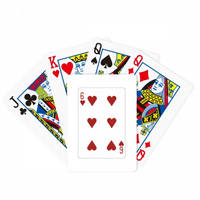 Karte za igranje srca uzorka poker igrati čarobnu karticu za zabavnu ploču