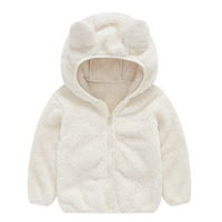 Kali_store toddler zimski kaput za bebe djevojke jakna s kapuljačom za mali zimski kaput toplo obložene