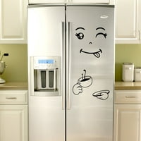 Slatka naljepnica Hladnjak Sretno ukusno naljepnice za hladnjak sa licem sa licem